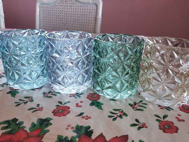 Velas para decorar las mesas del banquete: ¿Sí o no? 😊 - 1