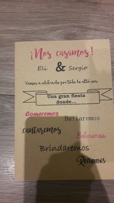  Manualidad invitación de boda - 2