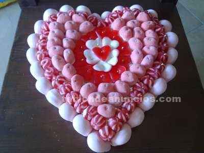 Tarta de corazón 