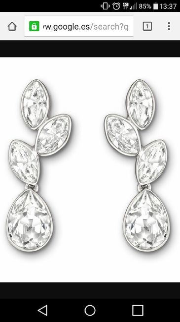 Pendientes de novia - 1