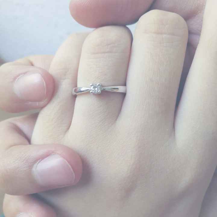 Mi anillo de compromiso ♥