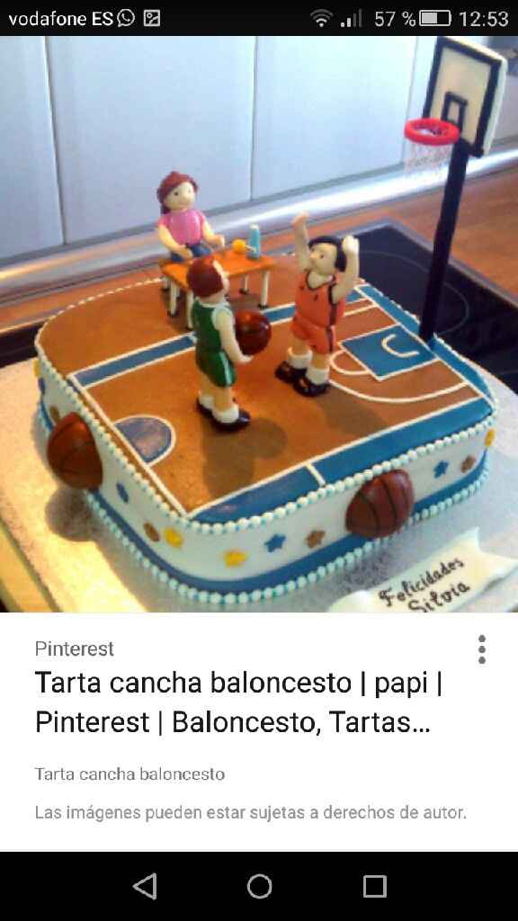  Tarta baloncesto - 2