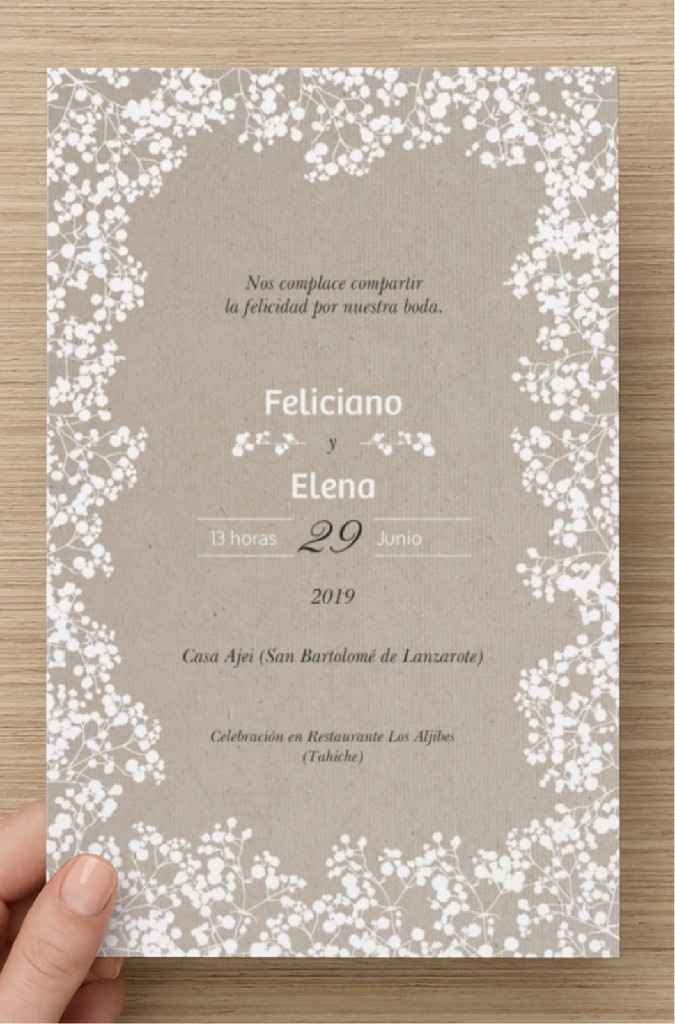 Diseñar invitaciones - 1