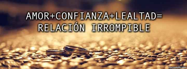 La palabra que mejor describe vuestra relación. - 1