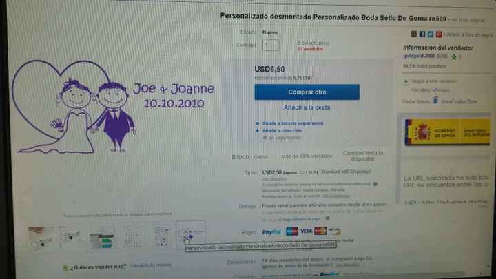¿Donde comprar sellos personalizados baratos? - 1
