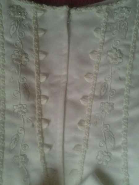 Vendo Vestido de Novia y cojín alianzas - 5
