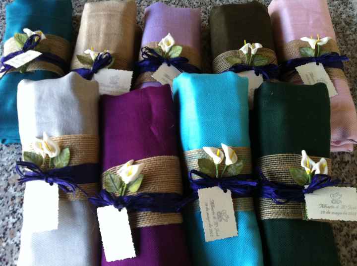 Regalo para las invitadas