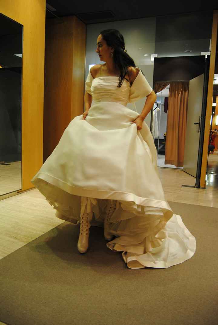 Mi vestido con mis botas