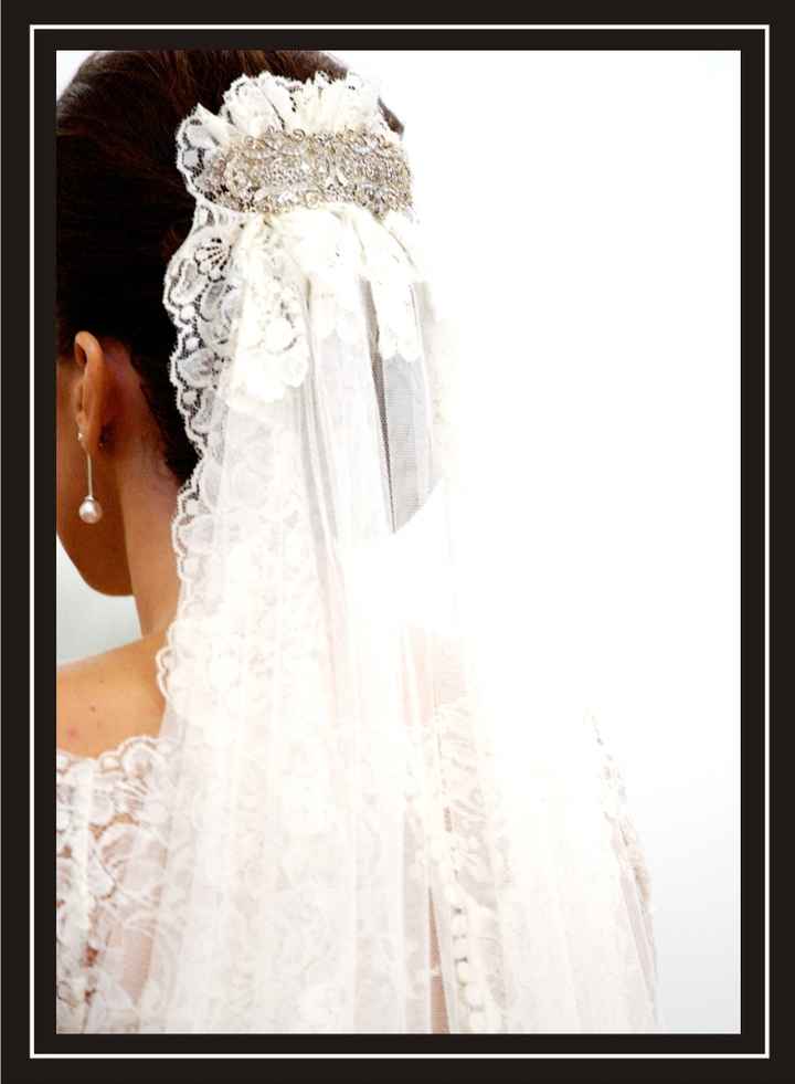 Peinado con Mantilla