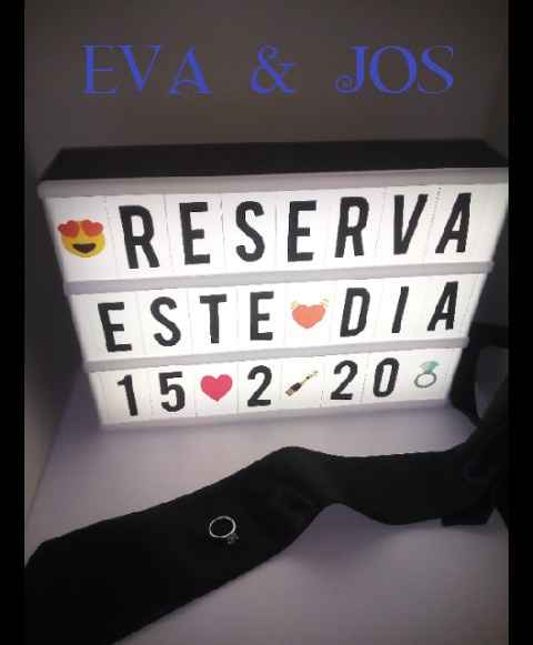 Nuestro Save the date - 1