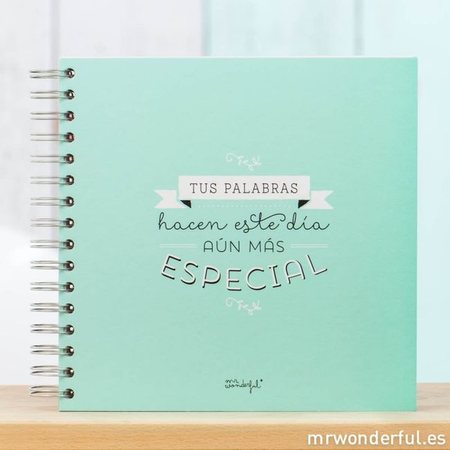 Albúm de Firmas de Mr. Wonderful