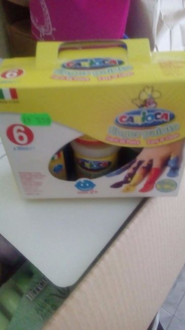 pintura de dedos