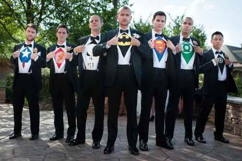 super heroes en tu boda