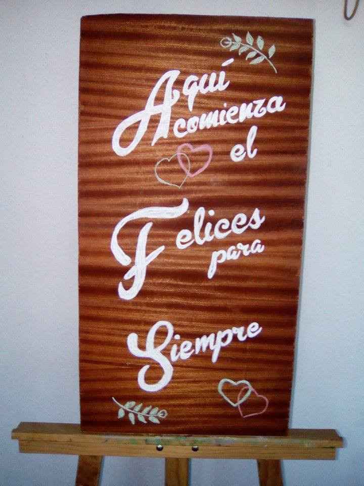 carteles boda