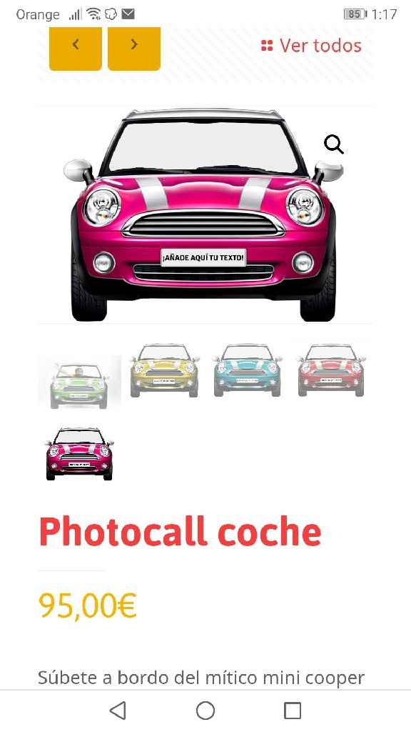 Coche photocall - 2
