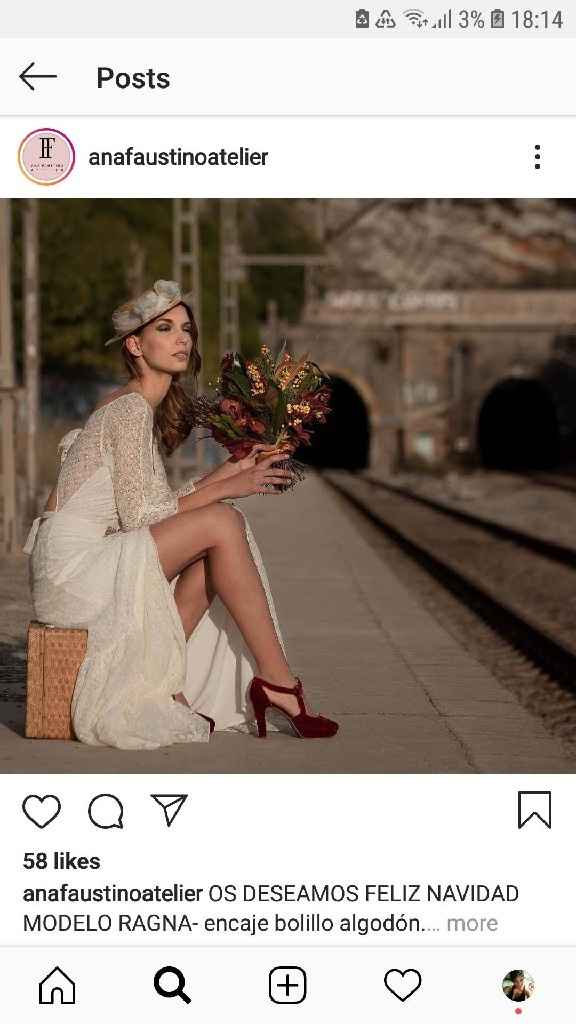 Zapatos champan o granate??? - 1