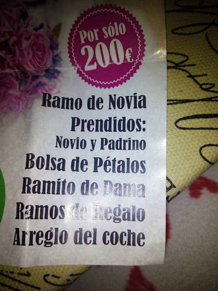 Me piden 1000 euros por las flores!!! - 1