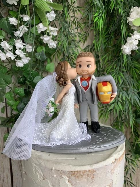 Muñecos de boda para la tarta 1