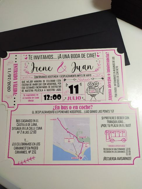 Ya tengo mis invitaciones!!! 2