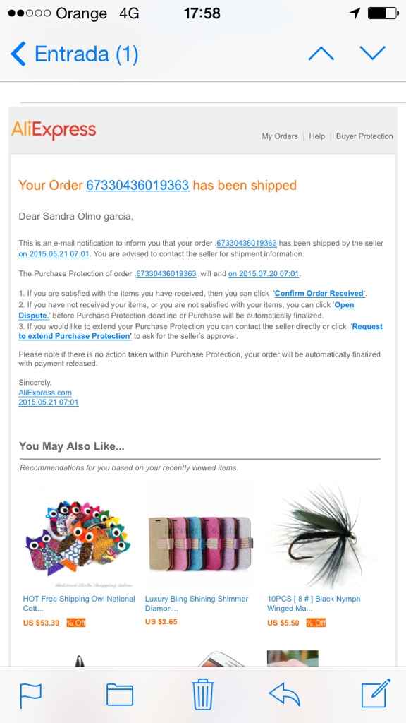 No me aclaro con aliexpress - 1