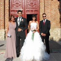 Con mi hermana, marido y Cuñado