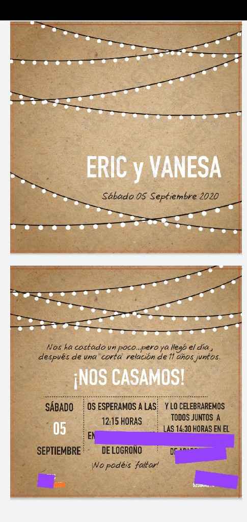 Invitaciones Easycards!!! - 1