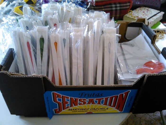 Caja para los pai-pais y soporta bolsos