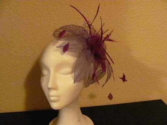 Tocado invitada diy - 2