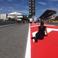 Yo en Montmeló 2015
