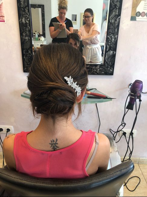 Mi prueba de peinado y maquillaje! - 1