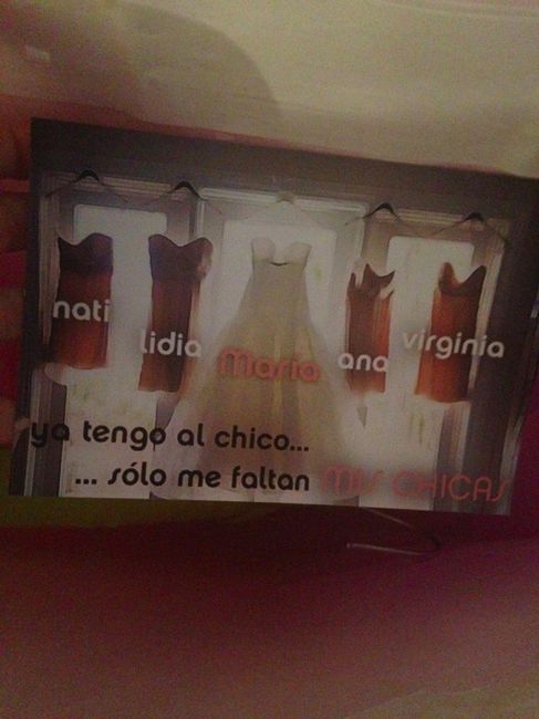ya tengo al chico faltan mis chicas