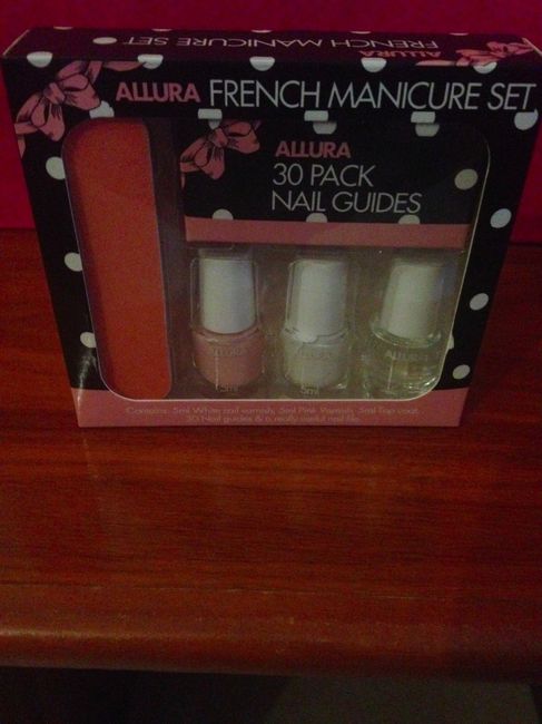 uñas francesa o de color