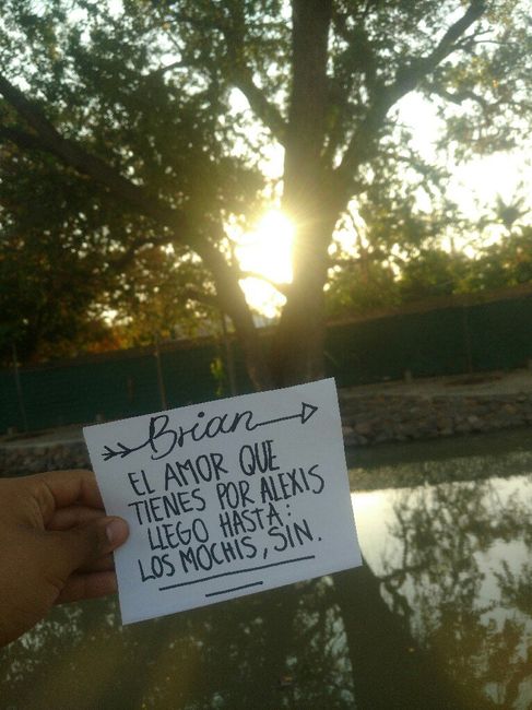 Trueque de carteles de amor - 2