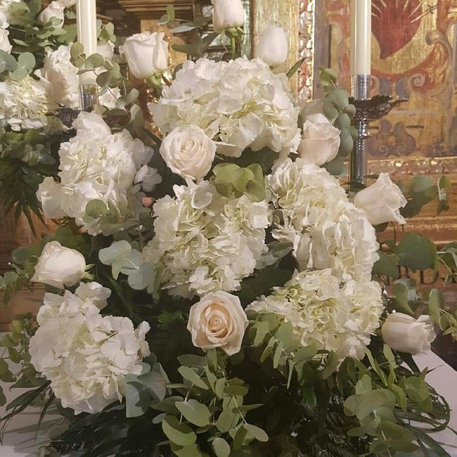 Decoración flores iglesia 6