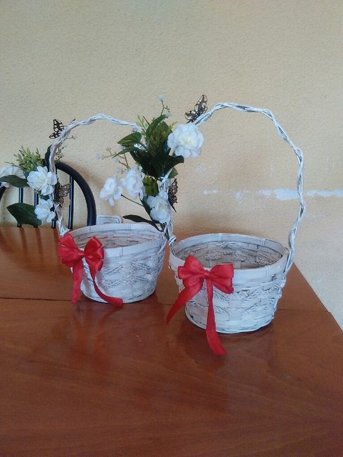 Cestas de flores - 1