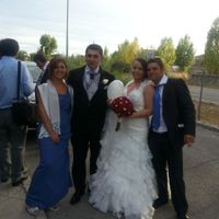 con unos amigos
