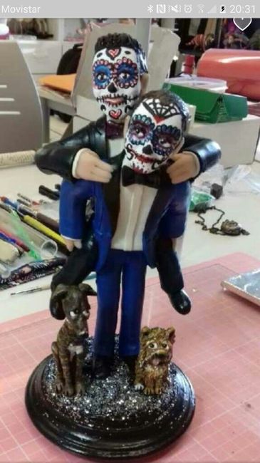 Ya tenéis los muñecos de la tarta 3