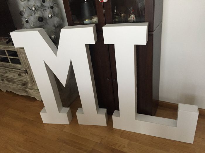 Letras caseras xl - 1