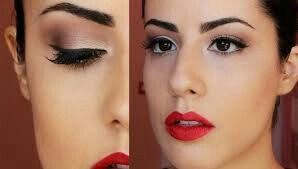 Maquillaje en rojo para atrevidas - 4