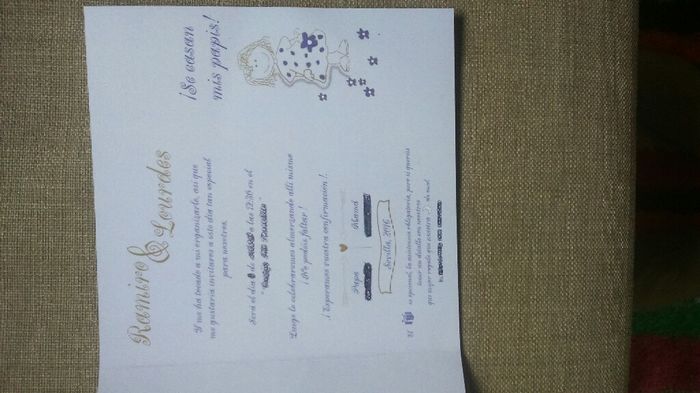 Invitaciones con hijos - 2