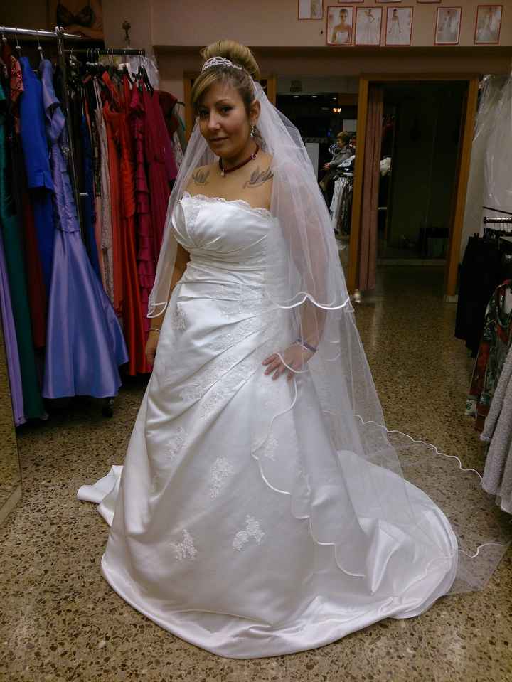 ¿cómo será vuestro vestido de novia? - 1
