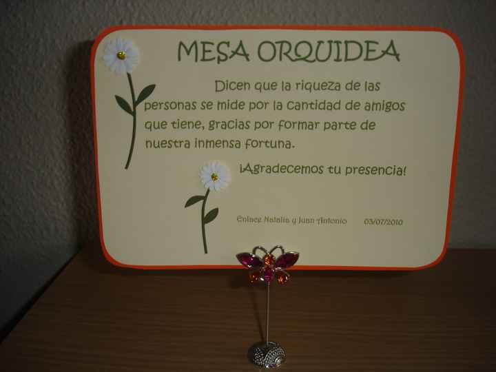 Mesa Orquidea