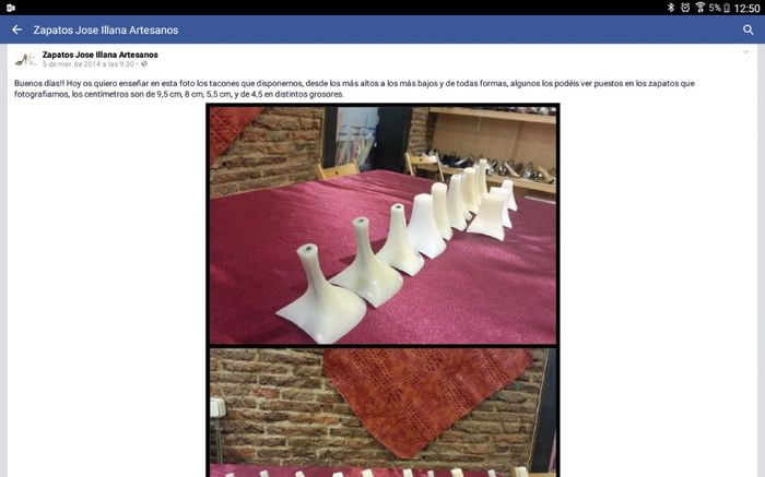 Tipos de tacón  José  Illana 