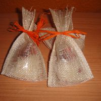 Saquitos para el arroz.