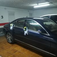 Decoración coche nupcial - 1