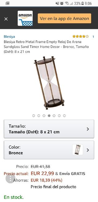 Reloj de arena ceremonoa civil - 1