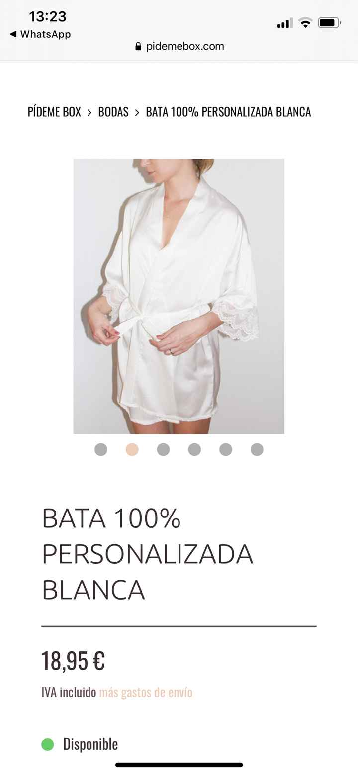 Bata de novia - 1