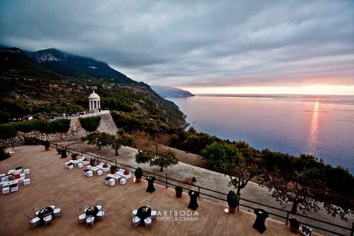 Boda frente al mar Mallorca