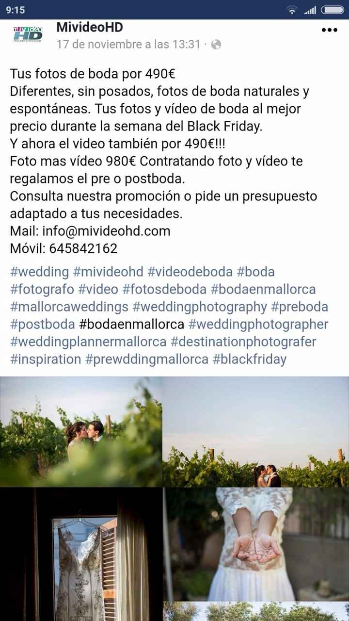 Black Friday Foto y Video