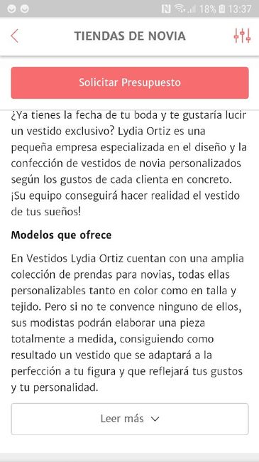 Vestidos novia e invitada Lydia Ortiz 1